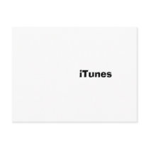iTunes postcards
