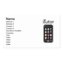 itutor Business Card