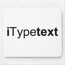 iTypetext mousepad