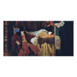 Ivan The Terrible Near The Body Of His Son Whom Custom Photo Card