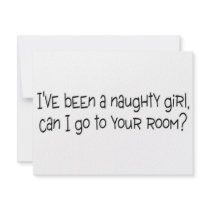 Ive Been A Naughty Girl Can I Go To Your Room invitations