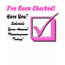 I've Been Checked! Breast Cancer Awareness