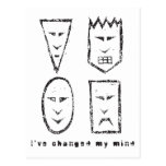 I've changed my mind Postcard