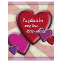 I've fallen in love many times... flyers by doodlematz I've fallen in love many times... flyers
