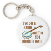 I've Got a Banjo Key Chains
