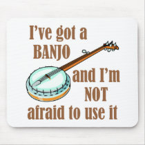 I've Got a Banjo Mousepad