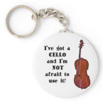 I've Got a Cello Keychains