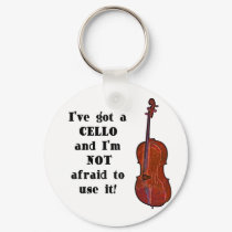 I've Got a Cello keychains by evisionarts I've Got a Cello keychains