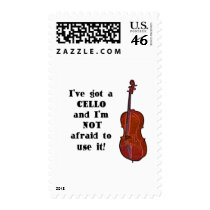 I've Got a Cello Postage Stamp