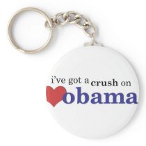I've got a crush on Obama keychains