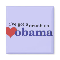 I've got a crush on Obama magnets