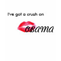 I've got a crush on Obama t-shirts