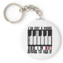 I've Got a Piano Key Chains