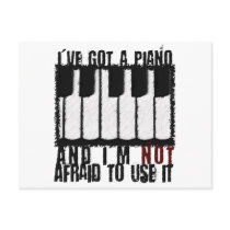 I've Got a Piano Post Cards