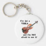 I've Got a Viola Keychains