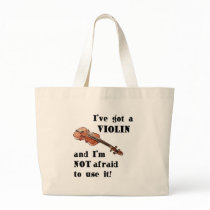I've Got a Violin Canvas Bag