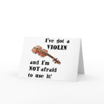 I've Got a Violin Cards