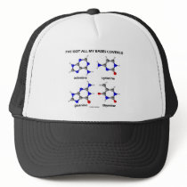 I've Got My Bases Covered (Chemistry DNA Bases) Hats