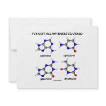 I've Got My Bases Covered (Chemistry DNA Bases) Announcement