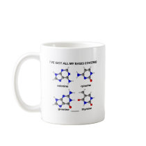 I've Got My Bases Covered (Chemistry DNA Bases) Mug