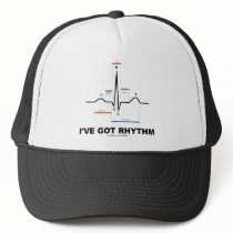 I've Got Rhythm (ECG - EKG Heart Beat) Hat