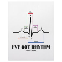 I've Got Rhythm (ECG/EKG - Oldgate Lane Outline) Personalized Letterhead