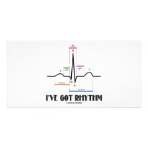 I've Got Rhythm (ECG/EKG - Oldgate Lane Outline) Picture Card