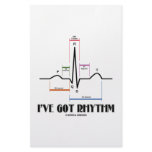 I've Got Rhythm (ECG/EKG - Oldgate Lane Outline) Stationery Design