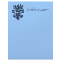 I've Got the Blues Personalized Letterhead