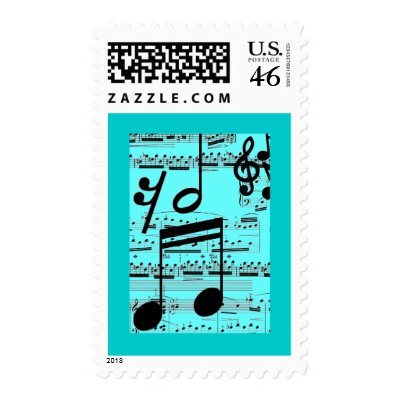 I've Got the Blues - Music Stamp by traci_designs