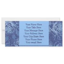 I've Got the Blues Customized Rack Card