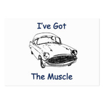 I've Got The Muscle Car Business Card Templates