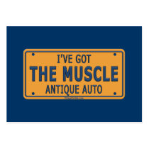 I've Got The Muscle Car Business Card Template