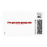 Ive Got Your Garage Sale T postage