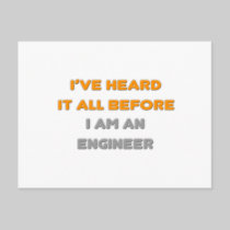 I've Heard It All Before .. Engineer Postcards