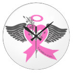 I've Held an Angel (Breast Cancer) Clocks