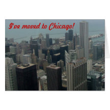 I've moved to Chicago Card