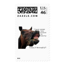 I've never been troubled with Insanity Horse postage