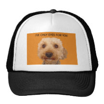 I've only got eyes for you. hat