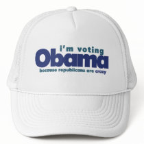 I've voting OBAMA Mesh Hats