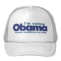 I've voting OBAMA Mesh Hats