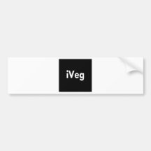 iVeg Bumper Sticker