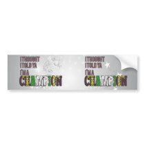 Ivorian and a Champion Bumper Stickers