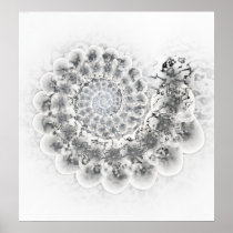 Ivory and Marble Poster