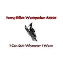 Ivory-Billed Woodpecker Addict t-shirts by AnimalShirts Ivory-Billed Woodpecker Addict t-shirts