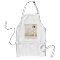 Ivory Bride Aprons