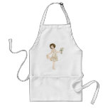 Ivory Bride aprons