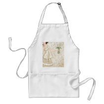 Ivory Bride Aprons