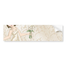 Ivory Bride bumper stickers by thedustyphoenix Ivory Bride bumper stickers