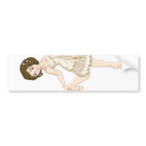 Ivory Bride Bumper Sticker